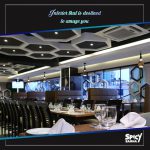 Who does not like a good buffet with eye shoothing interior?